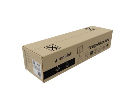 Напольная тумба под телевизор Gembird TVS-75ST-01, поворот\наклон, 32" - 75" (до 32 кг) Напольная тумба под телевизор Gembird TVS-75ST-01, поворот\наклон, 32" - 75" (до 32 кг)
