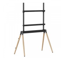 Напольная тумба под телевизор Gembird TVS-86F-01-BK, 55" - 86" (до 40 кг)