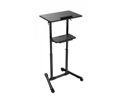 Напольная подставка под ноутбук\проектор Gembird TVS-DESK-01-BK (до 10 кг) Напольная подставка под ноутбук\проектор Gembird TVS-DESK-01-BK (до 10 кг)