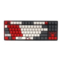 Механическая игровая клавиатура Bloody S87 (Naraka), красные свитчи, USB, RGB расная подсветка, BLMS Red Plus Switch