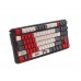 Механическая игровая клавиатура Bloody S87 (Naraka), красные свитчи, USB, RGB расная подсветка, BLMS Red Plus Switch