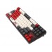 Механическая игровая клавиатура Bloody S87 (Naraka), красные свитчи, USB, RGB расная подсветка, BLMS Red Plus Switch