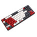 Механічна ігрова клавіатура Bloody S87 (Naraka), червоні світчі, USB, RGB червоне підсвічування, BLMS Red Plus Switch