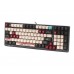 Механическая игровая клавиатура A4Tech Bloody S98 (Pixels Red), USB, подсветка, BLMS Red Plus Switch, серо-белая