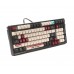Механическая игровая клавиатура A4Tech Bloody S98 (Pixels Red), USB, подсветка, BLMS Red Plus Switch, серо-белая