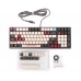 Механическая игровая клавиатура A4Tech Bloody S98 (Pixels Red), USB, подсветка, BLMS Red Plus Switch, серо-белая