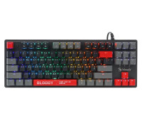 Механічна ігрова клавіатура Bloody S310N (Energy Red), USB, чорний