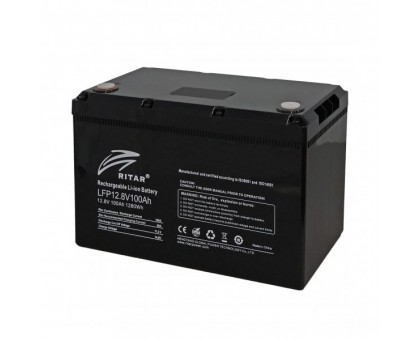 Акумуляторна електрична батарея літієва Ritar LFP12.8V100Ah G1(Heater) Акумуляторна електрична батарея літієва Ritar LFP12.8V100Ah G1(Heater)