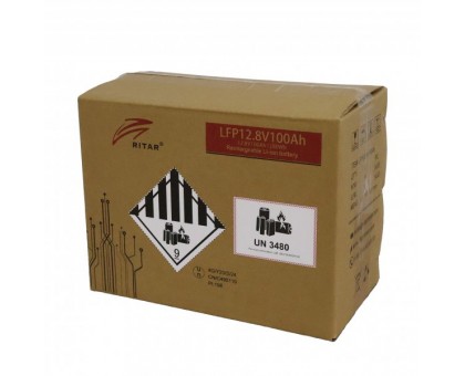 Акумуляторна електрична батарея літієва Ritar LFP12.8V100Ah G1(Heater) Акумуляторна електрична батарея літієва Ritar LFP12.8V100Ah G1(Heater)