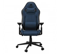 Крісло ігрове EXPLORE Navy Blue F, синій