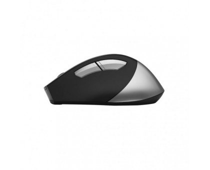 Миша бездротова безшумна A4Tech Fstyler FG35S (Grey), USB, колір чорний+сірий