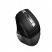 Миша бездротова безшумна A4Tech Fstyler FG35S (Grey), USB, колір чорний+сірий