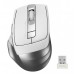 Миша бездротова безшумна A4Tech Fstyler FG35S (Silver), USB, колір білий+сірий