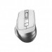 Миша бездротова безшумна A4Tech Fstyler FG35S (Silver), USB, колір білий+сірий