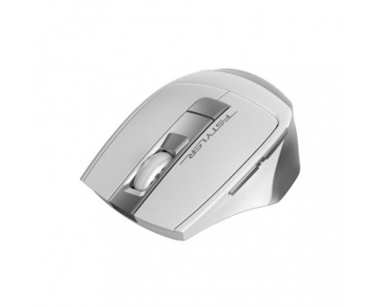 Миша бездротова безшумна A4Tech Fstyler FG35S (Silver), USB, колір білий+сірий Миша бездротова безшумна A4Tech Fstyler FG35S (Silver), USB, колір білий+сірий