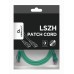 Патч корд Cablexpert PP6A-LSZHCU-G-2M, S/STP, литий, 50u" штекер із фіксатором, 2,0 м, зелений