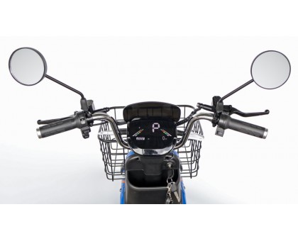 Електроскутер Maxxter RUNNER (Black-Blue)