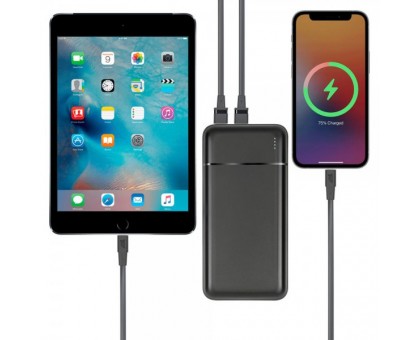 Портативний зарядний пристрій Rivacase, 20000 mA, RIVAPOWER VA2102 (Black) Портативний зарядний пристрій Rivacase, 20000 mA, RIVAPOWER VA2102 (Black)