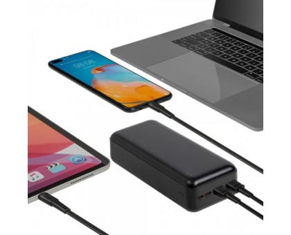 Портативний зарядний пристрій Rivacase, 30000 mA, RIVAPOWER VA2103 (Black) Портативний зарядний пристрій Rivacase, 30000 mA, RIVAPOWER VA2103 (Black)