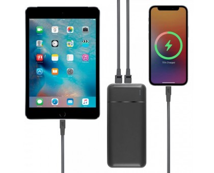 Портативний зарядний пристрій Rivacase, 30000 mA, RIVAPOWER VA2103 (Black) Портативний зарядний пристрій Rivacase, 30000 mA, RIVAPOWER VA2103 (Black)