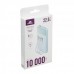 Портативний зарядний пристрій Rivacase, 10000 mA, RIVAPOWER VA2211 (White)