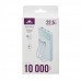 Портативний зарядний пристрій Rivacase, 10000 mA, RIVAPOWER VA2211 (White)