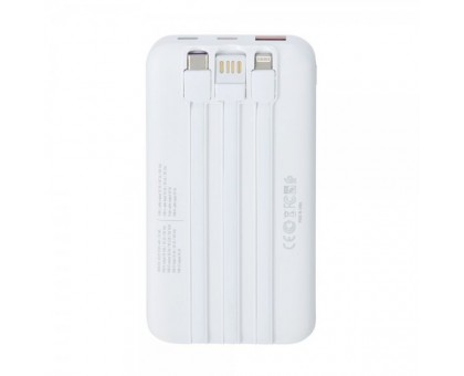 Портативний зарядний пристрій Rivacase, 10000 mA, RIVAPOWER VA2211 (White) Портативний зарядний пристрій Rivacase, 10000 mA, RIVAPOWER VA2211 (White)