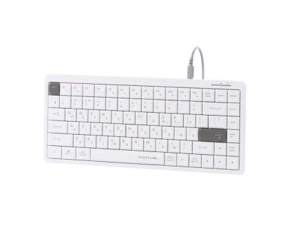 Клавіатура A4-Tech Fstyler FX53 (White), колір білий, USB