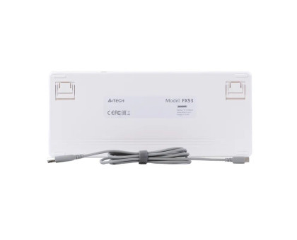 Клавіатура A4-Tech Fstyler FX53 (White), колір білий, USB