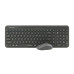 Комплект бездротовий, клавіатура з мишою, A4Tech Fstyler FG3300 Air2 (Grey), сірий колір