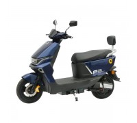 Электроскутер SUNRA F3 (blue-black) 1500 Вт, черно-синий