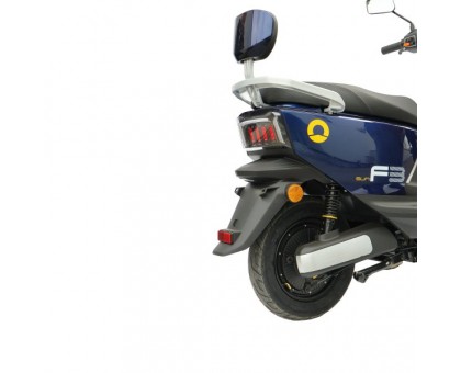 Електроскутер SUNRA F3 (blue-black) 1500 Вт, чорно-синій Електроскутер SUNRA F3 (blue-black) 1500 Вт, чорно-синій