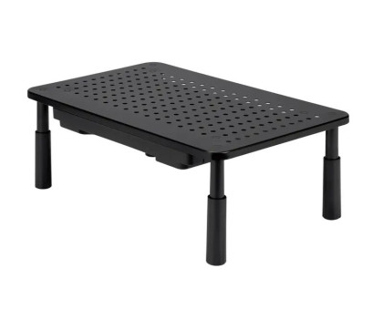 Стiл для монiтору/ноутбука Gembird MS-TABLE-D-01 з шухлядою, прямокутний, метал