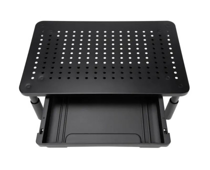 Стiл для монiтору/ноутбука Gembird MS-TABLE-D-01 з шухлядою, прямокутний, метал