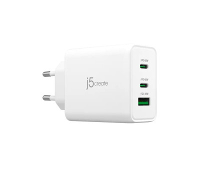 Зарядний пристрій J5create JUP3365E-EN ,1 USB-A / 2 USB-С