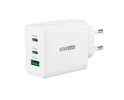 Зарядний пристрій J5create JUP3365E-EN ,1 USB-A / 2 USB-С