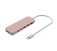 Багатопортовий мультиадаптер J5create JCD373ER-N, USB Type-C 6-в-1