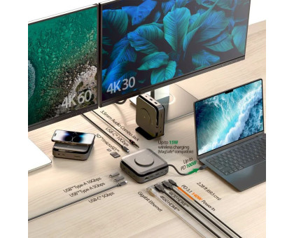 Док станція J5create JCD3199-N, Type-C 10-в-1