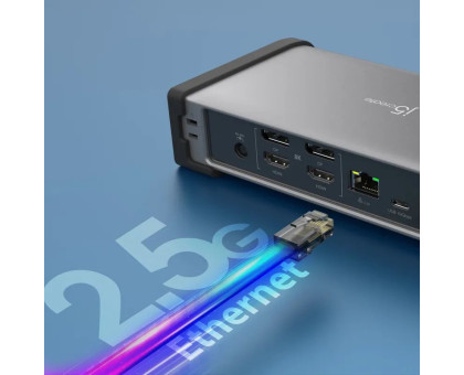 Док станція J5create JTD568-EN, Type-C 15-в-1