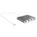 Багатопортовий мультиадаптер J5create JCA366-N USB-C на 4xHDMI