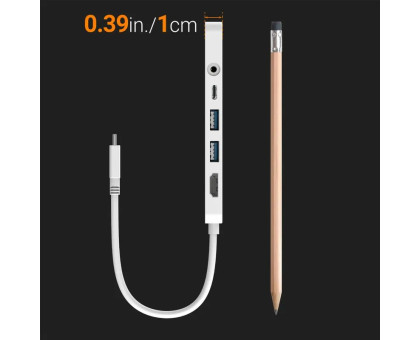 Багатопортовий мультиадаптер J5create JCD373-N, USB Type-C 5-в-1