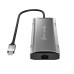 Багатопортовий мультиадаптер J5create JCD393-N, USB-C 10Gbps, 7-в-1 (хаб/HDMI/PD/картридер), сірий