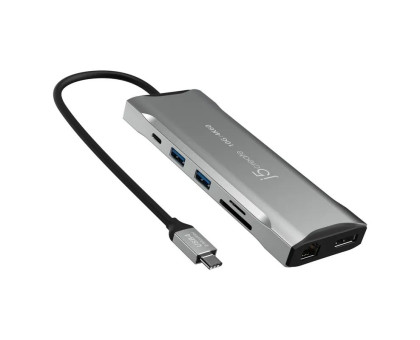 Багатопортовий мультиадаптер J5create JCD397-N, USB Type-C 9-в-1