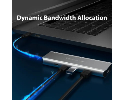 Багатопортовий мультиадаптер J5create JCD401-N, USB-C 7-в-1