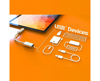 Кабель адаптер J5create JUCX05-N для пристроїв, AF - Type C, 0,10м