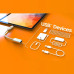 Кабель адаптер J5create JUCX05-N для пристроїв, AF - Type C, 0,10м