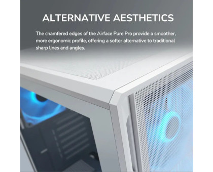Корпус комп'ютерний Cougar AIRFACE PURE PRO White, чорний
