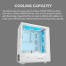Корпус комп'ютерний Cougar AIRFACE PURE PRO White, чорний