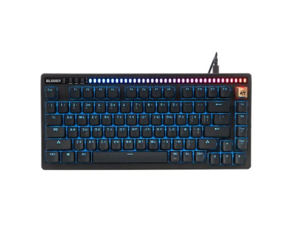 Механічна клавіатура Bloody AT75 (Black), підсвічування клавіш, USB