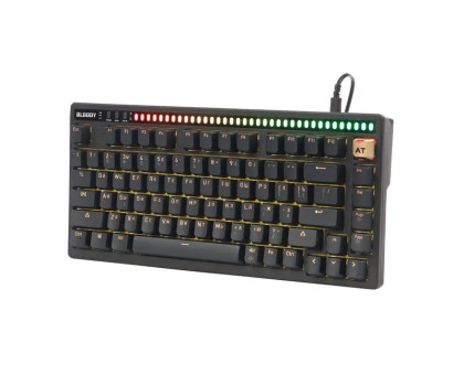 Механічна клавіатура Bloody AT75 (Black), підсвічування клавіш, USB